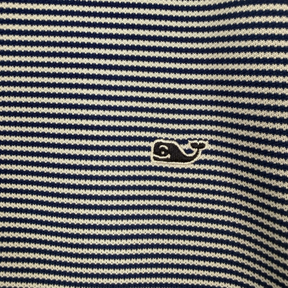 Vineyard vines Women's Performance Pique Polo ROYAL OCEAN SZ-M NWT (PTP 19.5in) - Picture 7 of 16
